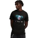 Puma F1 Miami Erkek Siyah Günlük Stil T-Shirt 63454001 - XL