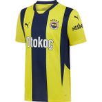 Puma Fenerbahçe Erkek İç Saha Forması 77536001 - L - Sarı - Mavi