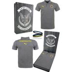 Puma Fenerbahçe Orijinal Lisanslı 2024/25 A Takım Polo Yaka Gri T-Shirt + Bileklik Set Hediyelik Kutu