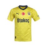 PUMA Fenerbahçe S.K. 23/24 Erkek Deplasman Forması (Blazing Yellow-Medieval Blue/XXL)