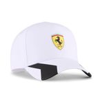 PUMA FERRARI BB Cap Üniseks Yetişkin Şapka PUMA White X