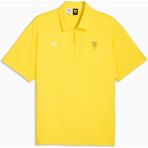 Puma Ferrari Cloudspun Erkek Sarı Polo Tişört (634247-03) - XL