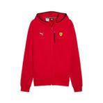 Puma Ferrari HDD PM1 Sweat Jacket 634243 Erkek Eşofman Üstü KIRMIZI