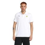 Puma Ferrari Race Cloudspun Polo Erkek Tişört 63018504 Beyaz