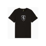 Puma Ferrari Tonal Shield Tee 635311 Tişört Erkek T-Shirt SİYAH