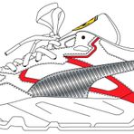 Puma Ferrari Trinity P White-P Silver-Rosso Corsa Uniseks Yetişkin Spor Ayakkabı