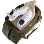 Puma Fundamental 34L Küçük Spor Çantası Erkekler İçin Geri Dönüştürülmüş Malzemeden Üretildi - Yeşil - Standart
