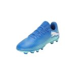 Puma Future 7 Play Fg/Ag Jr Hyperlink Blue Mint White Unisex Futbol Ayakkabısı