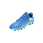 Puma Future 7 Play Fg/Ag Jr Hyperlink Blue Mint White Unisex Futbol Ayakkabısı