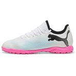 Puma FUTURE 7 PLAY TT Jr BEYAZ Çocuk Halı Saha Ayakkabısı