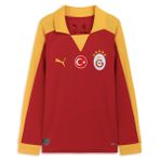 Puma Galatasaray 2025/26 T7 Retro Çocuk Kırmızı Futbol Forma 78819780