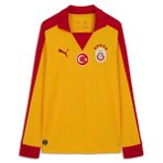 Puma Galatasaray 2025/26 T7 Retro Erkek Sarı Futbol Forma 78819681