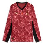 PUMA GALATASARAY 25/26 Erkek Uzun Kollu Alternatif Forması, Team Regal Red-Puma Team Gold, XL