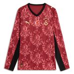 PUMA GALATASARAY 25/26 Erkek Uzun Kollu Alternatif Forması, Team Regal Red-Puma Team Gold, XS