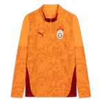 PUMA GALATASARAY Erkek Antrenman Fermuarlı Üst, Intense Orange, 3XL