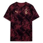 PUMA GALATASARAY Erkek Maç Öncesi Antrenman Tişört, Team Regal Red, XS