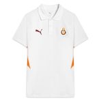 PUMA GALATASARAY EVOSTRIPE Erkek Polo, PUMA White-Red Rhythm-Intense, 3XL