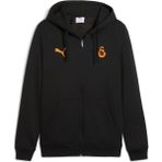 Puma Galatasaray Ftblessentıals Erkek Kapüşonlu Ceket - Black