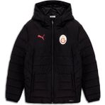 Puma Galatasaray Genç Mont Erkek Çocuk İçin Geri Dönüştürülmüş Materyal Standart Kesim Siyah