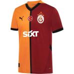 Puma Galatasaray Gsk Home Jersey Wo S 24/25 Erkek Forma - Sarı - Kırmızı - XS