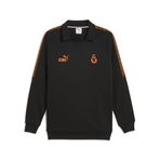 PUMA GALATASARAY KING Erkek Polo Yaka SWEATSHIRT, PUMA Black, XS