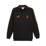 PUMA GALATASARAY KING Erkek Polo Yaka SWEATSHIRT, PUMA Black, XXL