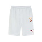 Puma Galatasaray Sk Gsk Home Shorts 24/25 Erkek Futbol Şortu Beyaz