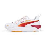 PUMA Galatasaray X-Ray Ayakkabı,Puma White-Intense Orange-Red 42