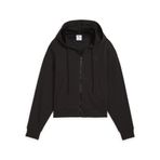 PUMA Girl's Her Comfort Crop Tam fermuarlı Kapüşonlu Kapüşonlu Sweatshirt