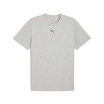 PUMA GRAPHIC Erkek Antrenman Tişörtü, Light Gray Heather, L