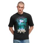 Puma Graphic Erkek Siyah Günlük Stil T-Shirt 63444201