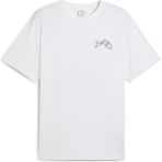 Puma Graphıcs Hotel Relaxed Tee Erkek Tişört - Beyaz