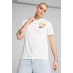 Puma Graphics Icon Tee Kısa Kollu Beyaz Erkek T-shirt
