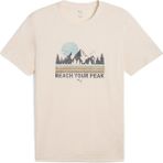 Puma Graphıcs Outdoor Unısex Tee Erkek Tişört - Bej