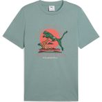 Puma Graphıcs Puma Bonsai Tee Erkek Tişört - Mavi