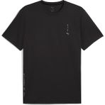 Puma GRAPHICS RUNNING ILLUSTRA Siyah Erkek Kısa Kol T-Shirt - 2XL