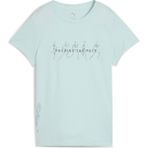 Puma Graphıcs Runnıng Slogan Tee Kadın Tişört - Mavi