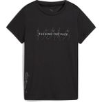 Puma Graphics Running Slogan Tee Siyah Kadın T-Shirt