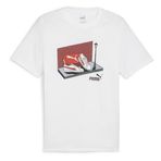 PUMA Graphics Sneaker Box tee Bluzlar Unisex Yetişkin (1 paket)
