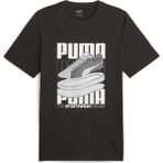 Puma Graphics Sneaker Erkek Tişört 67718601 - Siyah