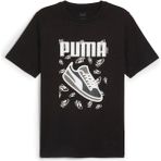Puma Graphics Sneaker Tee Erkek T-Shirt - Siyah - XL