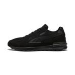 Puma Graviton Trainers Black Dark Shadow Uniseks Spor Ayakkabı