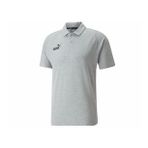 Puma Gri Teamfinal Casuals Polo Erkek Futbol Polo Tişörtü