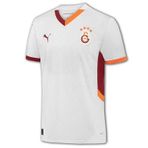 PUMA GSK Away Jrsy Replica Jr woS Erkek Çocuk Forma, PUMA White-Red Rhythm, 13-14 Yil