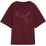 Puma Her Kadın Grafik Baskılı Geniş Kesim Tişört