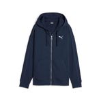 PUMA Her Kadın Tam Fermuarlı Kapüşonlu Sweatshirt,Club Navy L