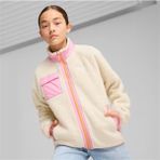 Puma Hybrid Sherpa Beyaz/pembe Çocuk Mont - 626504 87 - 5 - 6 Yaş