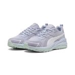 Puma Hypnotic LS Sneaker, Cool Weather-PUMA White-Peaceful Blue, 38.5