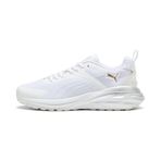 Puma Hypnotic Metallic Shine White Silver Gold Unisex Yetişkin Koşu Ayakkabısı