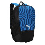 Puma individualRISE Football Backpack Unisex Yetişkin Sırt Çantası, Electric Blue Lemonade-PUMA Black, Tek Beden